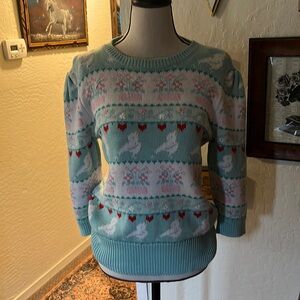Vintage bird jumper